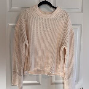 J. Crew Women's Heritage Cotton Fisherman Crewneck Sweater